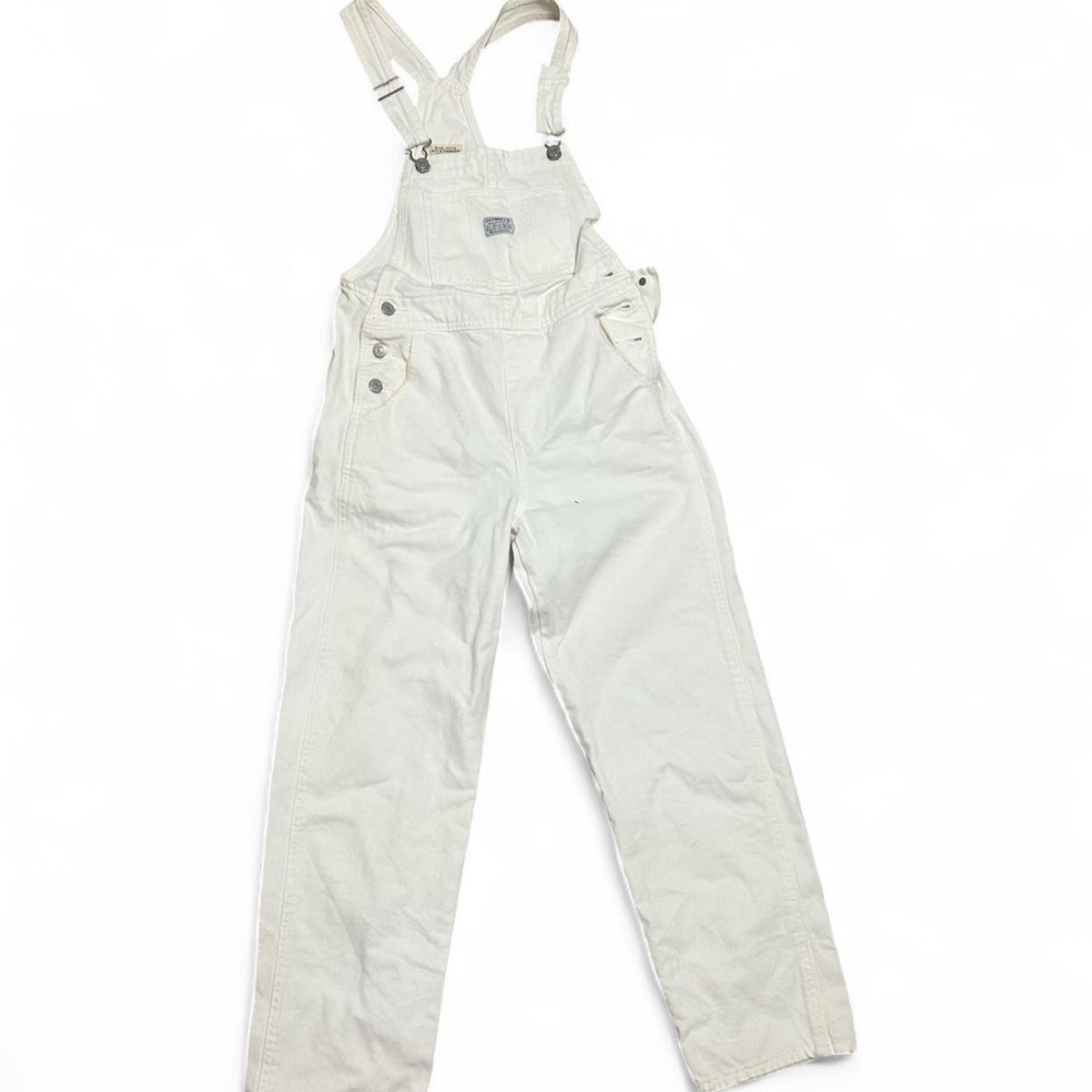 Levi's Women's Cream Jeans Overalls